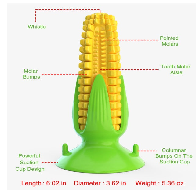 Suction Cup Corn Sound Floating On Water Dog - 𝓢𝓱𝓸𝓹𝓵𝓮𝓬𝔂