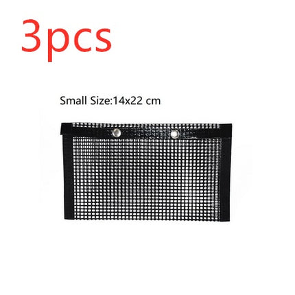 Reusable BBQ Grill Mesh Bag Non-stick Barbecue Baking Isolation Pad Outdoor Picnic Camping BBQ Kitchen Tools - 𝓢𝓱𝓸𝓹𝓵𝓮𝓬𝔂