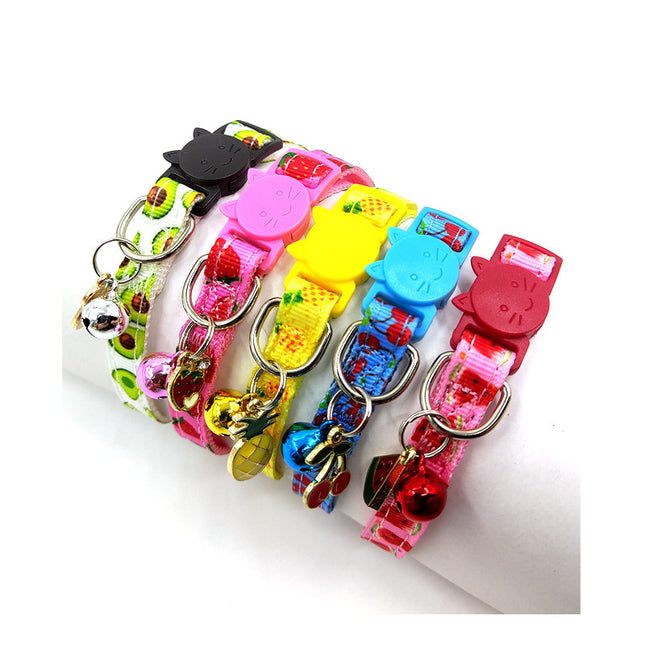 Pet Print Bell Cat Collar Cat Strap - 𝓢𝓱𝓸𝓹𝓵𝓮𝓬𝔂