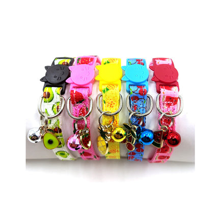 Pet Print Bell Cat Collar Cat Strap - 𝓢𝓱𝓸𝓹𝓵𝓮𝓬𝔂