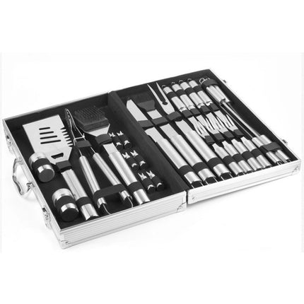 Aluminum Box Stainless Steel Grill Set BBQ Barbecue Ttools - 𝓢𝓱𝓸𝓹𝓵𝓮𝓬𝔂
