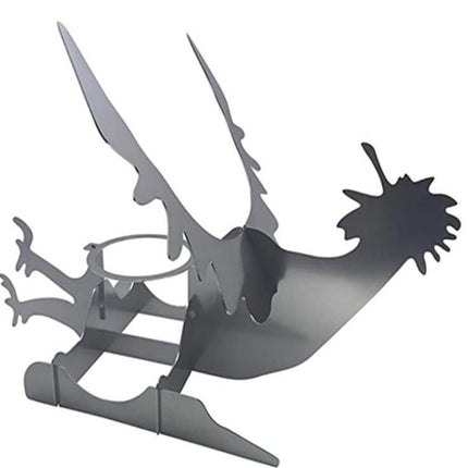 Chicken Stand Beer Funny American Motorcycle BBQ Steel Rack Tools Funny Roast Chicken Rack Grilling Roast Rack - 𝓢𝓱𝓸𝓹𝓵𝓮𝓬𝔂