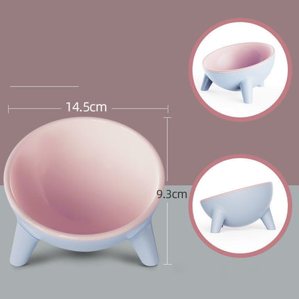 Cat Dog Bowl With Stand Pet Feeding Food Bowls Dogs Bunny Rabbit Nordic Color Feeder Product Supplies Pet Accessories - 𝓢𝓱𝓸𝓹𝓵𝓮𝓬𝔂