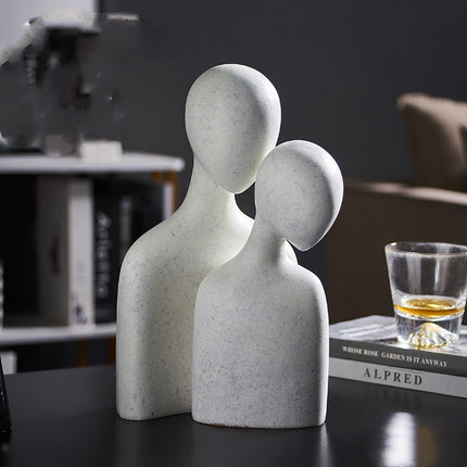 Living Room Decoration Nordic Home Decoration AbstractFigure Statue Modern Art Sculpture Aesthetic Room Decor Statue Of Love - 𝓢𝓱𝓸𝓹𝓵𝓮𝓬𝔂