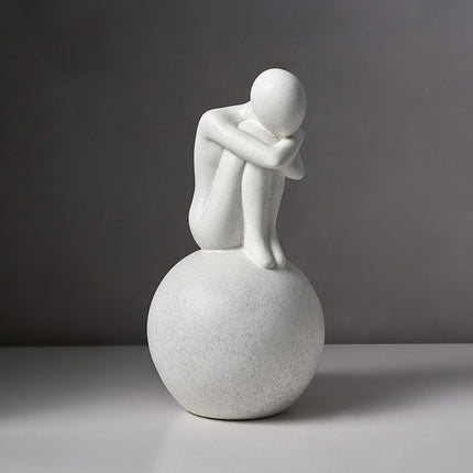 Living Room Decoration Nordic Home Decoration AbstractFigure Statue Modern Art Sculpture Aesthetic Room Decor Statue Of Love - 𝓢𝓱𝓸𝓹𝓵𝓮𝓬𝔂