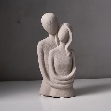 Living Room Decoration Nordic Home Decoration AbstractFigure Statue Modern Art Sculpture Aesthetic Room Decor Statue Of Love - 𝓢𝓱𝓸𝓹𝓵𝓮𝓬𝔂