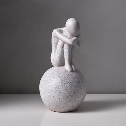 Living Room Decoration Nordic Home Decoration AbstractFigure Statue Modern Art Sculpture Aesthetic Room Decor Statue Of Love - 𝓢𝓱𝓸𝓹𝓵𝓮𝓬𝔂
