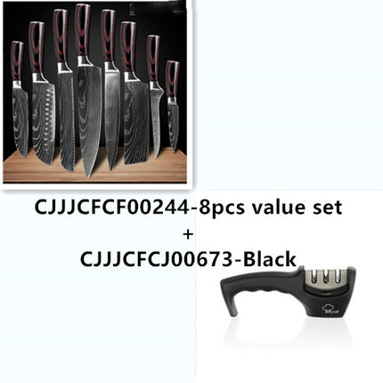 Carpenter's Special Set 6-piece Set 8-piece Set Knife Chef Knife Kitchen Knife Cooking - 𝓢𝓱𝓸𝓹𝓵𝓮𝓬𝔂