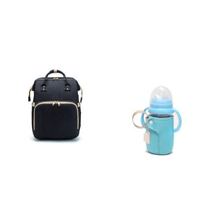 USB Charging Version Mommy Bed Backpack Folding Large Capacity Multi-function - 𝓢𝓱𝓸𝓹𝓵𝓮𝓬𝔂