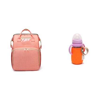 USB Charging Version Mommy Bed Backpack Folding Large Capacity Multi-function - 𝓢𝓱𝓸𝓹𝓵𝓮𝓬𝔂