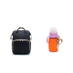 Black A and orange