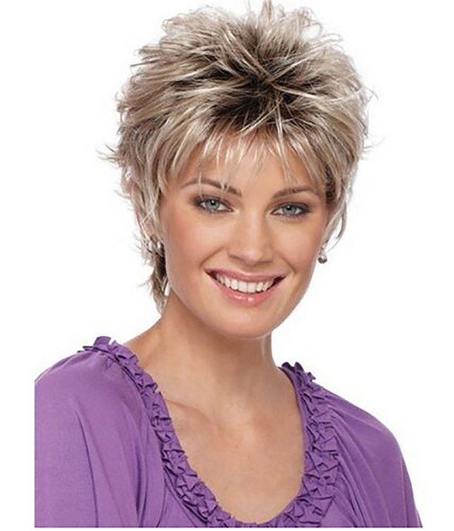 Golden Brown Melange Short Hair - 𝓢𝓱𝓸𝓹𝓵𝓮𝓬𝔂