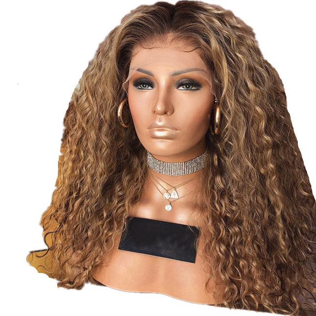 Small Curly Wig, Long Curly Hair, Small Wave, Chemical Fiber, High Temperature Resistant Wig - 𝓢𝓱𝓸𝓹𝓵𝓮𝓬𝔂