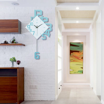 Personalized Digital Clock Fashion Wall Clock Wooden Creative Decorative Wall Watch - 𝓢𝓱𝓸𝓹𝓵𝓮𝓬𝔂