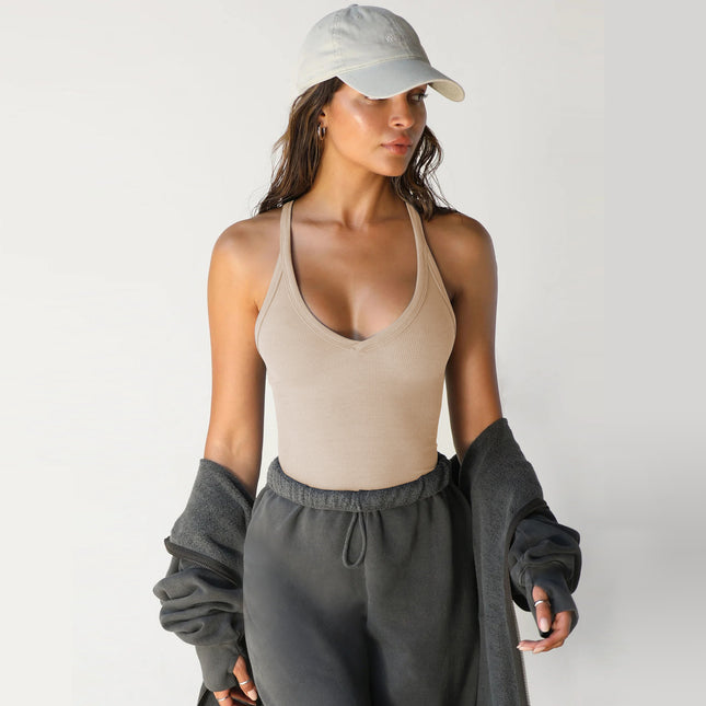 Spring Knitted Vest Sexy Slim Top Womens Clothing - 𝓢𝓱𝓸𝓹𝓵𝓮𝓬𝔂