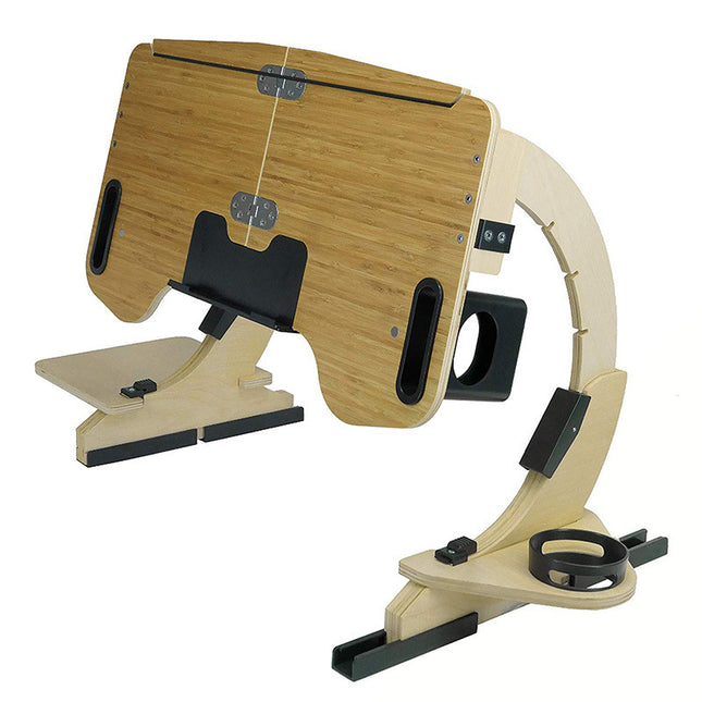 Wooden Foldable Computer Desk - 𝓢𝓱𝓸𝓹𝓵𝓮𝓬𝔂