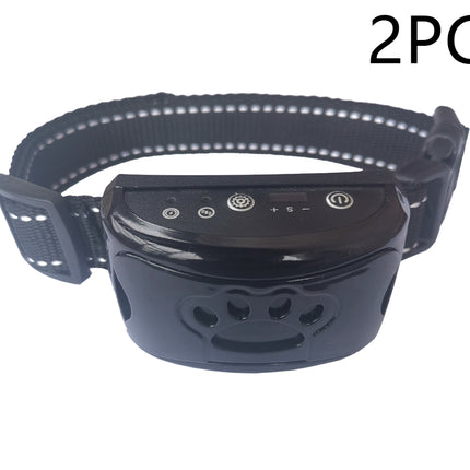 Dog Training Collar Waterproof Electric Pet Remote Control Rechargeable Dogs Trainer Bark Arrester With Shock Vibration Sound - 𝓢𝓱𝓸𝓹𝓵𝓮𝓬𝔂
