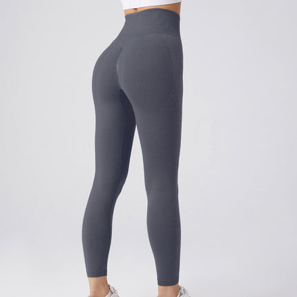 Seamless Leggings Yoga Pants Tummy Control Workout Running Yoga Leggings For Women - 𝓢𝓱𝓸𝓹𝓵𝓮𝓬𝔂
