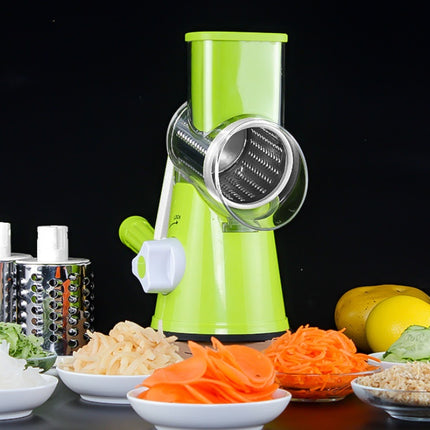 Manual Kitchen Accessories Multifunctional Round Mandoline Potato Slicer Vegetable Cutter Slicer Cheese Kitchen Gadgets - 𝓢𝓱𝓸𝓹𝓵𝓮𝓬𝔂