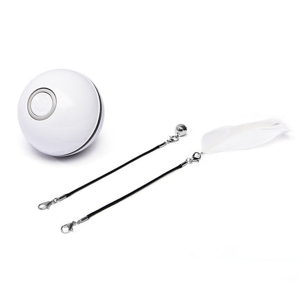 LED Laser Electronic Rolling Pet Funny Cat Toy Ball - 𝓢𝓱𝓸𝓹𝓵𝓮𝓬𝔂