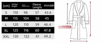 Women's Polyester Hooded Nightgown Homewear Hotel Couple Bathrobe - 𝓢𝓱𝓸𝓹𝓵𝓮𝓬𝔂