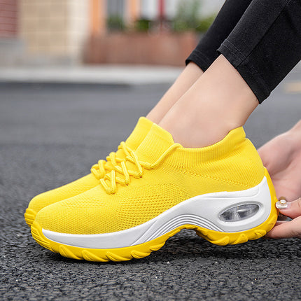 Sports Women Flying Knit Socks Shaking Shoes - 𝓢𝓱𝓸𝓹𝓵𝓮𝓬𝔂