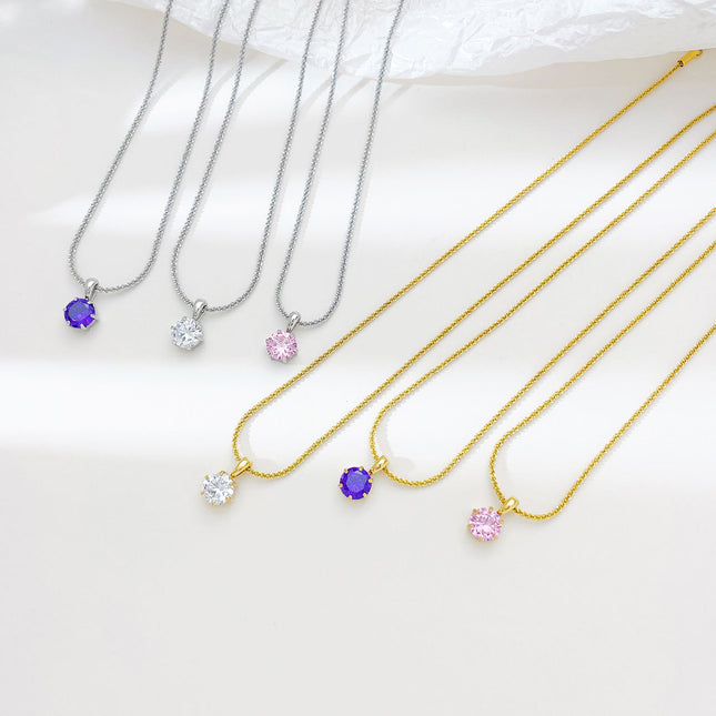 European And American Fashion New Style Diamond-studded Necklace Women - 𝓢𝓱𝓸𝓹𝓵𝓮𝓬𝔂