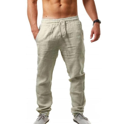 Breathable Cotton And Linen Loose Casual Sports Trousers - 𝓢𝓱𝓸𝓹𝓵𝓮𝓬𝔂