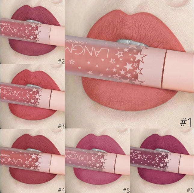 Matte Lipstick Waterproof Long-lasting Velvet Lipstick Set - 𝓢𝓱𝓸𝓹𝓵𝓮𝓬𝔂