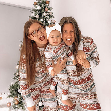 Christmas Printed Parent-child Wear Homewear Family Set Pajamas - 𝓢𝓱𝓸𝓹𝓵𝓮𝓬𝔂