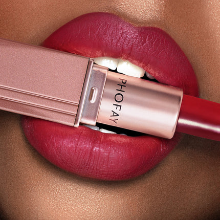 PHOFAY Matte Lipstick - 𝓢𝓱𝓸𝓹𝓵𝓮𝓬𝔂