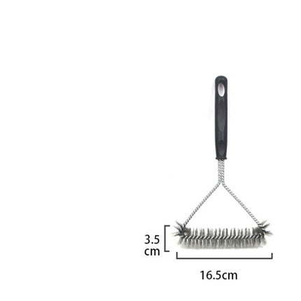 12 inch stainless steel curl cleaning brush BBQ grill brush BBQ professional cleaning wire brush - 𝓢𝓱𝓸𝓹𝓵𝓮𝓬𝔂