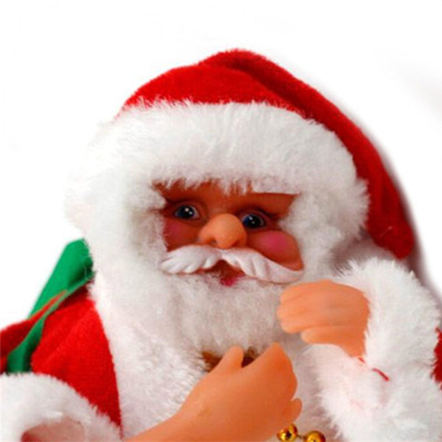 Climbing Ladder Electric Santa Claus Climbing Red Ladder Doll Toy - 𝓢𝓱𝓸𝓹𝓵𝓮𝓬𝔂