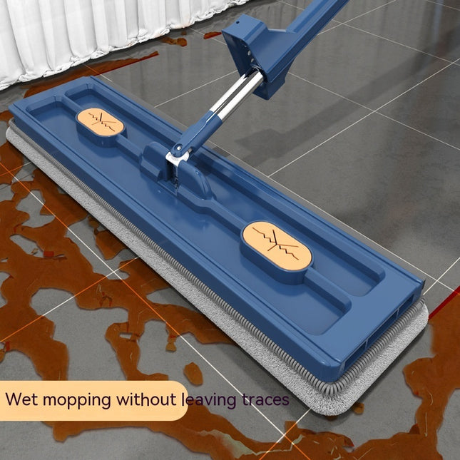 New Style Large Flat Mop 360 Rotating Mop Suitable Various Types Flooring Strong Water Absorption For Home Cleaning Floors - 𝓢𝓱𝓸𝓹𝓵𝓮𝓬𝔂