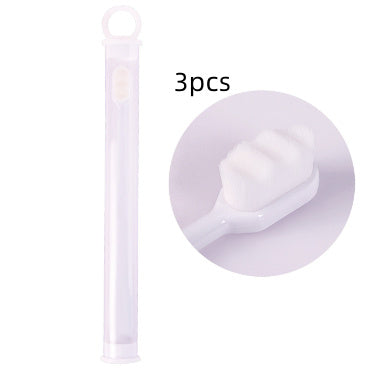 Ultra-fine Toothbrush Super Soft Bristle Deep Cleaning Brush Portable For Oral Care Tools Teeth Care Oral Cleaning Travel - 𝓢𝓱𝓸𝓹𝓵𝓮𝓬𝔂