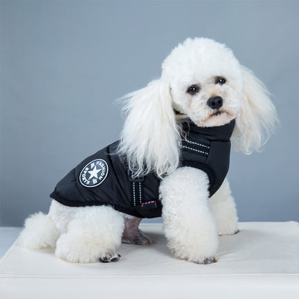 Waterproof Dog Clothes Winter Dog Coat With Harness Warm Pet Clothing Big Dog Jacket Chihuahua Labrador Coat Costume - 𝓢𝓱𝓸𝓹𝓵𝓮𝓬𝔂