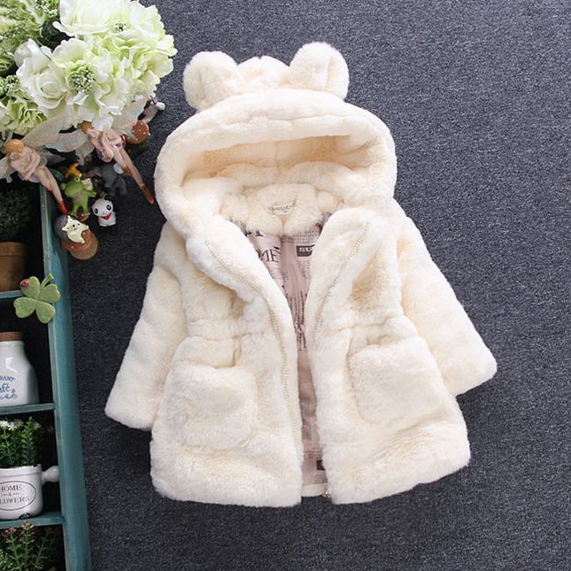 A girl's fur coat for autumn and winter - 𝓢𝓱𝓸𝓹𝓵𝓮𝓬𝔂