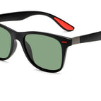 Black Frame Green Film Red