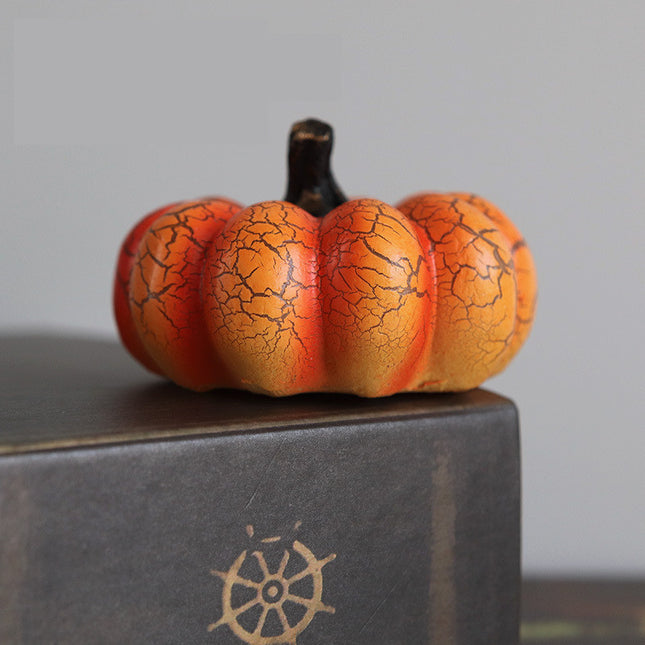 New Halloween Pumpkin Lantern Simulation Pumpkin LED Candle Lamp Resin Luminous Pumpkin - 𝓢𝓱𝓸𝓹𝓵𝓮𝓬𝔂