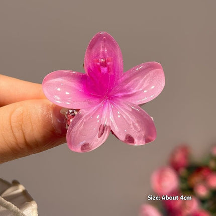 High Sense Plumeria Rubra Seaside Holiday Barrettes - 𝓢𝓱𝓸𝓹𝓵𝓮𝓬𝔂