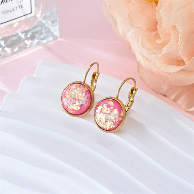 Vintage Simple And Light Luxury Stainless Steel Earrings - 𝓢𝓱𝓸𝓹𝓵𝓮𝓬𝔂