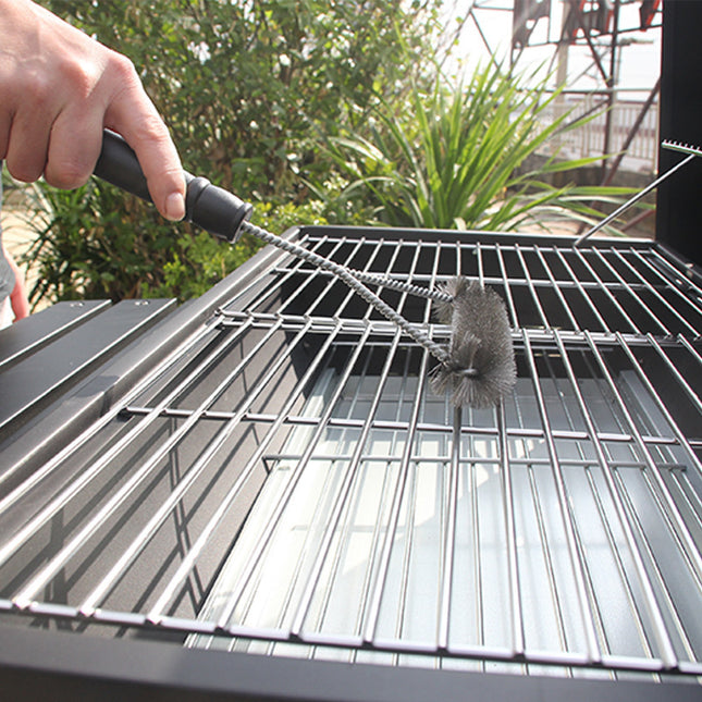 Barbecue Grill BBQ Brush Clean Tool Stainless Steel Wire Bristles Non-stick Cleaning Brushes - 𝓢𝓱𝓸𝓹𝓵𝓮𝓬𝔂