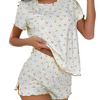 Yellow Cherry Print