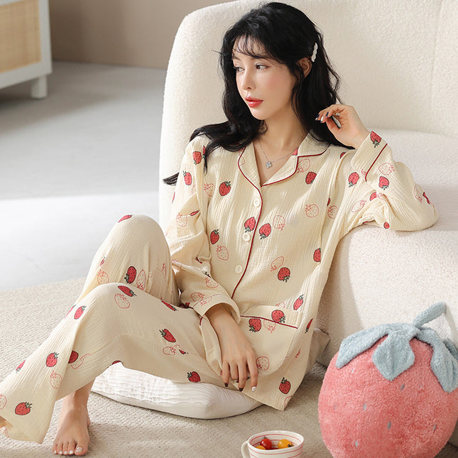Pajamas Women's Long Sleeve Nursing Homewear Suit - 𝓢𝓱𝓸𝓹𝓵𝓮𝓬𝔂