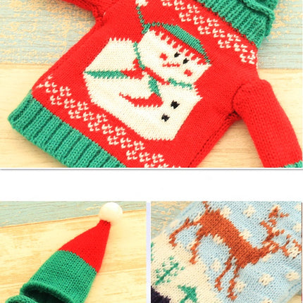 Knitted Christmas Bottle Set - 𝓢𝓱𝓸𝓹𝓵𝓮𝓬𝔂