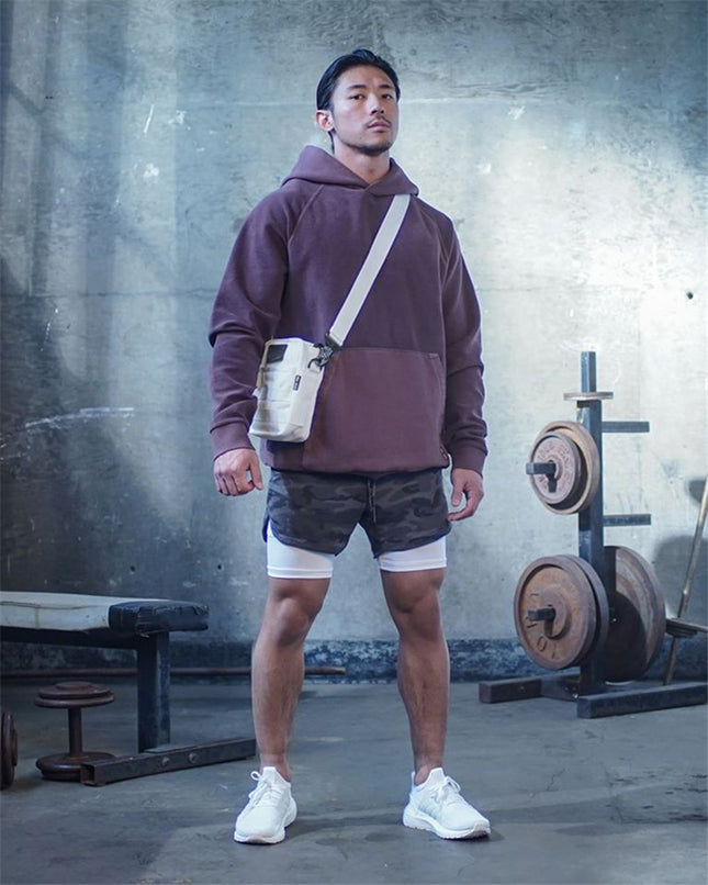 Summer Running Shorts Men 2 in 1 Sports  Shorts - 𝓢𝓱𝓸𝓹𝓵𝓮𝓬𝔂
