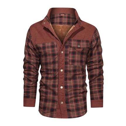 Men's Wool Thick Coat Jacket - 𝓢𝓱𝓸𝓹𝓵𝓮𝓬𝔂