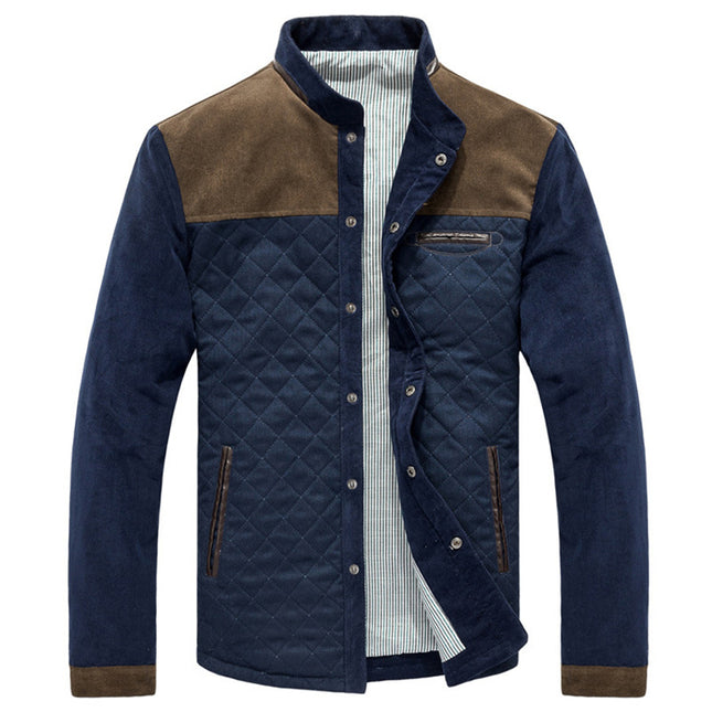 Spring Autumn New Men's Casual Jackets Solid Men Patchwork Slim Fit Coats Male Tracksuit Mens Sportswear Men - 𝓢𝓱𝓸𝓹𝓵𝓮𝓬𝔂