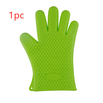 Food Grade Silicone Heat Resistant BBQ Glove Silicone Oven Mitts - 𝓢𝓱𝓸𝓹𝓵𝓮𝓬𝔂