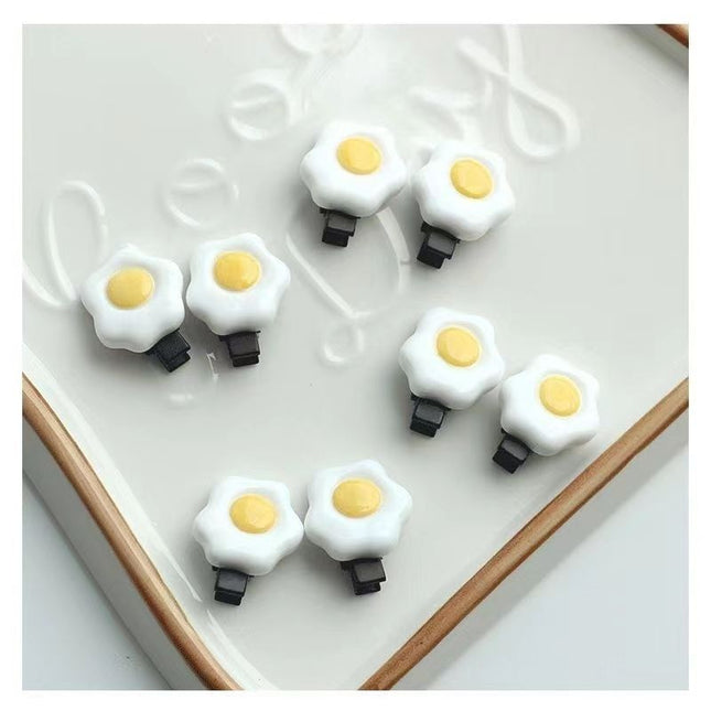 Fried Mini Little Clip Over Cute Hairpin Poached Egg - 𝓢𝓱𝓸𝓹𝓵𝓮𝓬𝔂